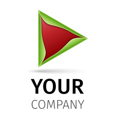 soyut vektör logo oyun