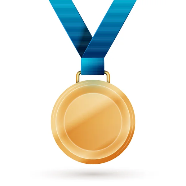 Gouden medaille — Stockvector