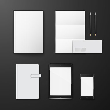 Kimlik marka için şablon