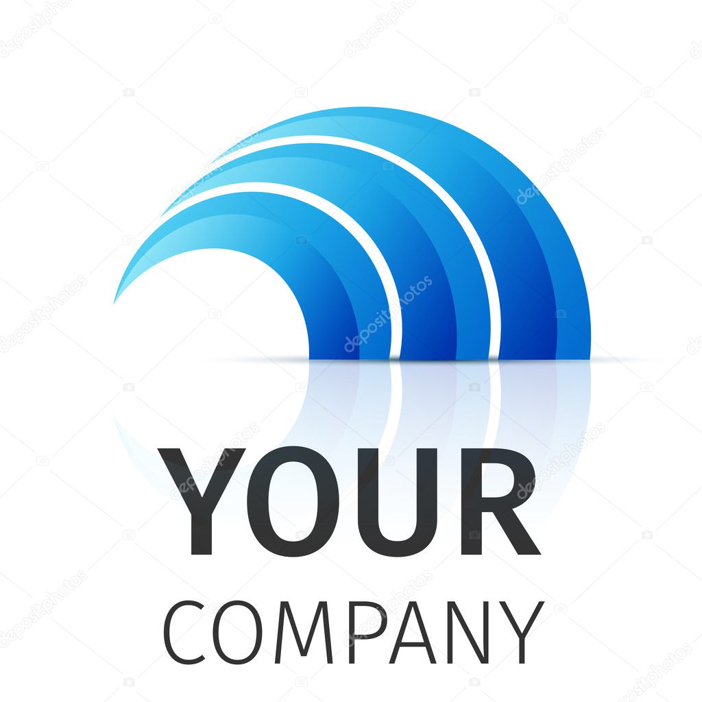 Vector Logo Design Template . Abstract Wing Icon. Vector illustration