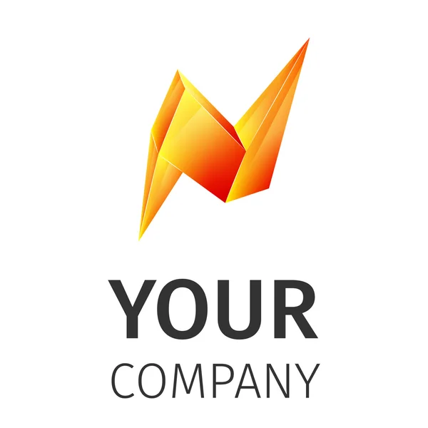 Streszczenie logo flash — Wektor stockowy
