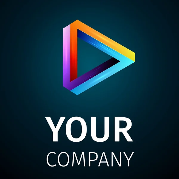 Absztrakt logo játék — Stock Fotó