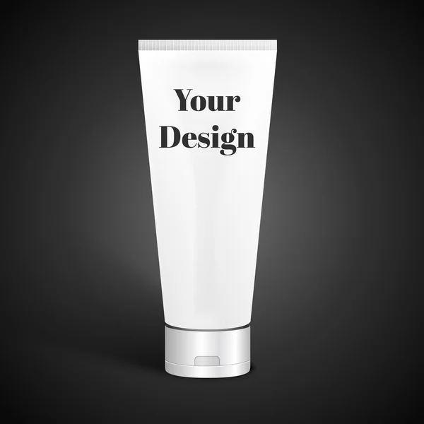 Illustration vectorielle du tube pour emballage cosmétique — Image vectorielle