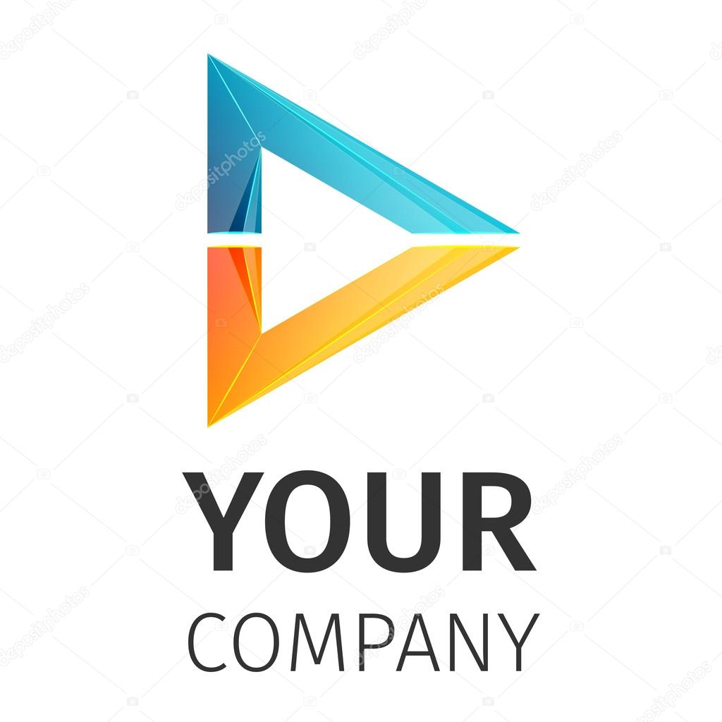 Minimal line design logo, business icon, branding emblem