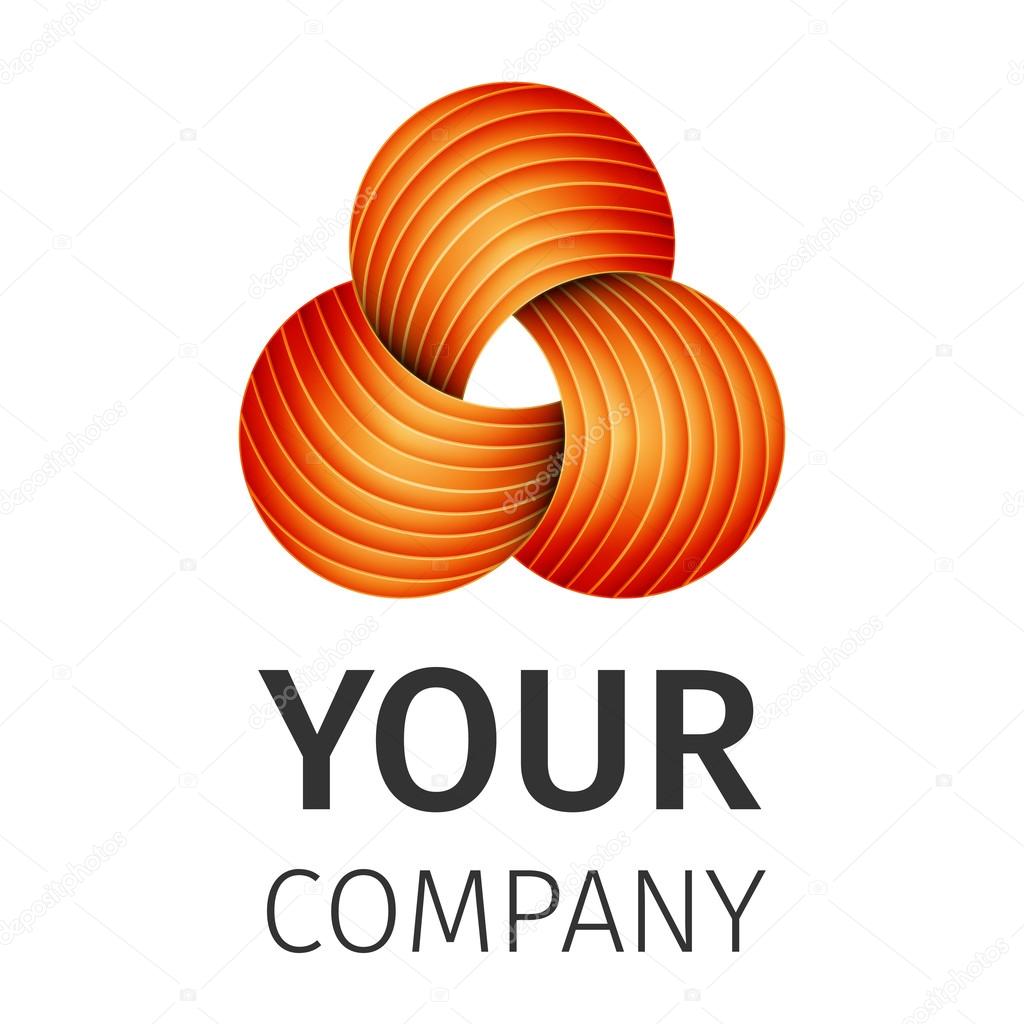 Business Abstract icon on a white background. Corporate, Media, Technology styles vector logo design template