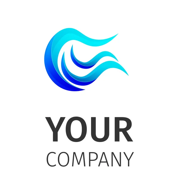 Soyut Logo — Stok Vektör