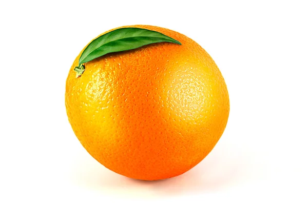 Orange fruit isolated on white — Stock Photo, Image
