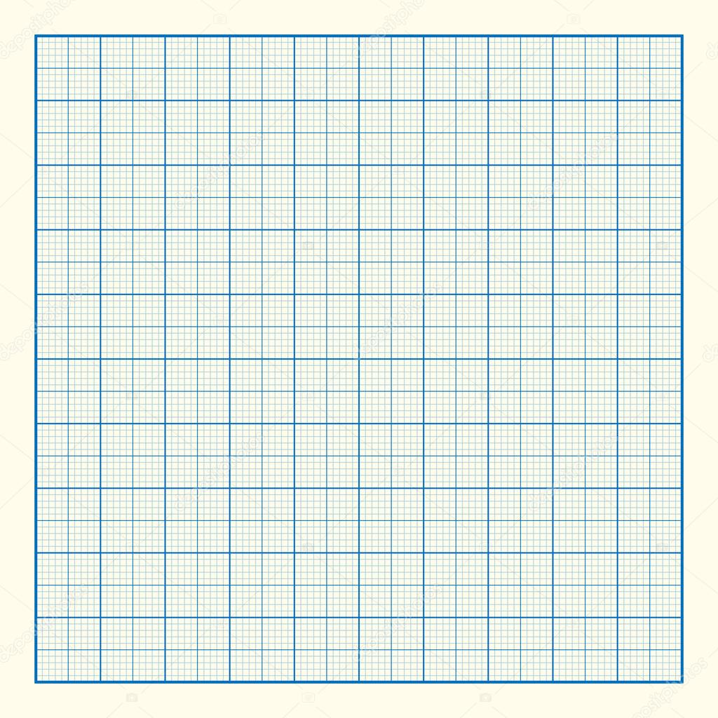 Graph grid paper background