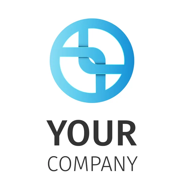 Logotipo abstrato — Vetor de Stock