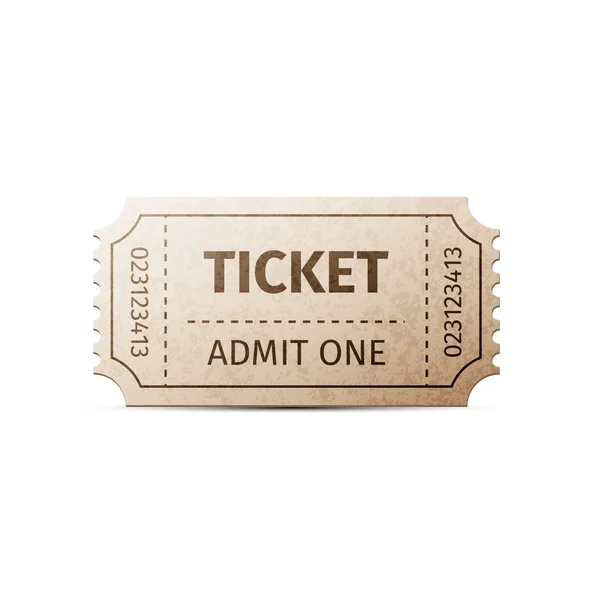 Ticket — Stockvector