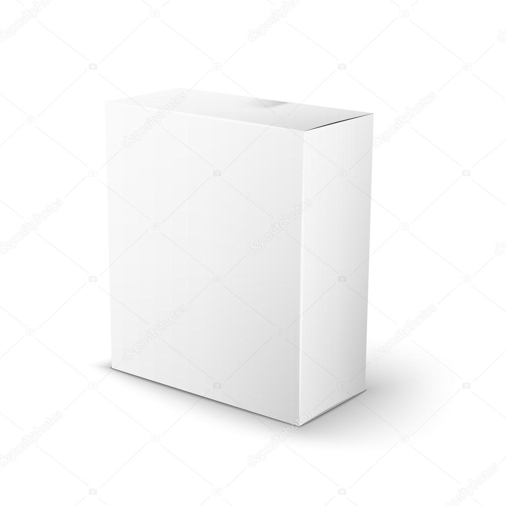 White Product Package Box