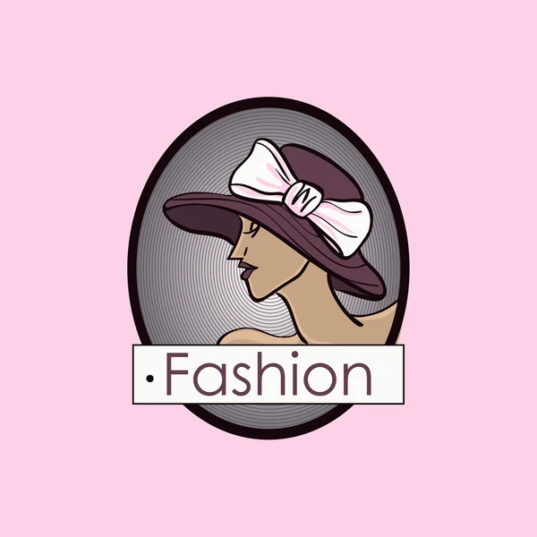 Moda Logo Sembolü — Stok Vektör