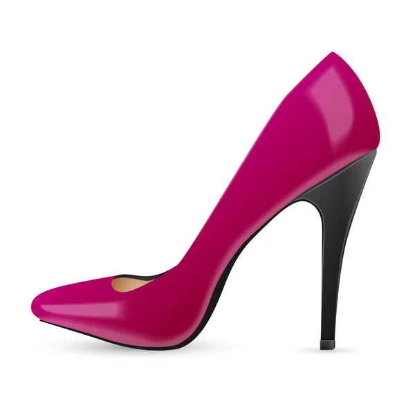 Moderne Damenmode Schuhe — Stockvektor