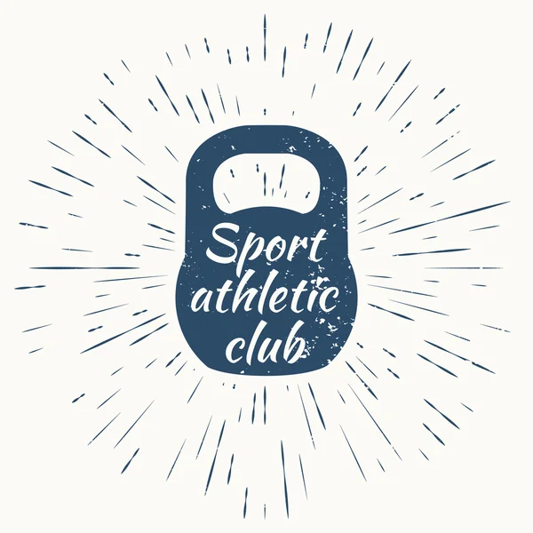 Logo per il club sportivo sportivo — Vettoriale Stock