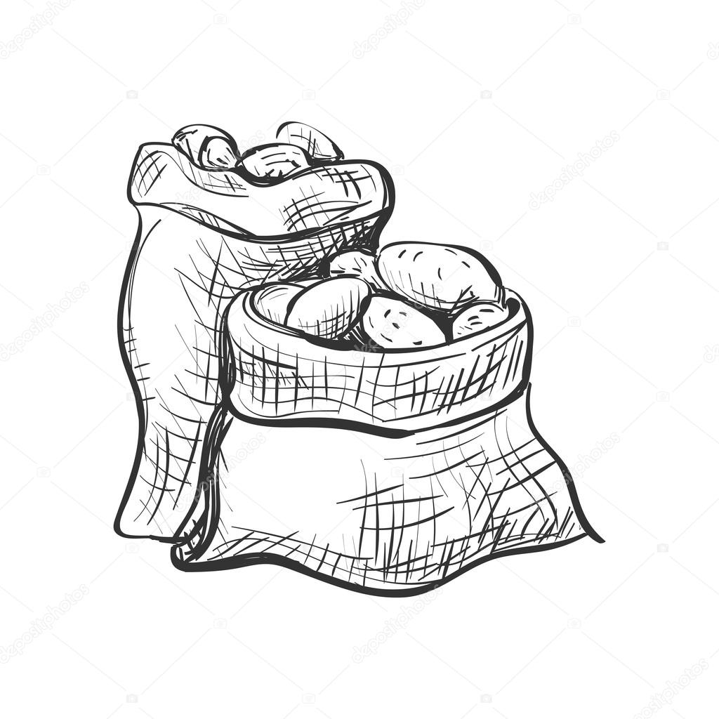 doodle sack of potatoes