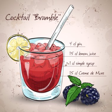 Alkollü kokteyl Bramble