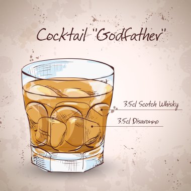 Alkollü kokteyl Godfather