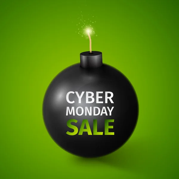 Cyber Monday Venta — Archivo Imágenes Vectoriales