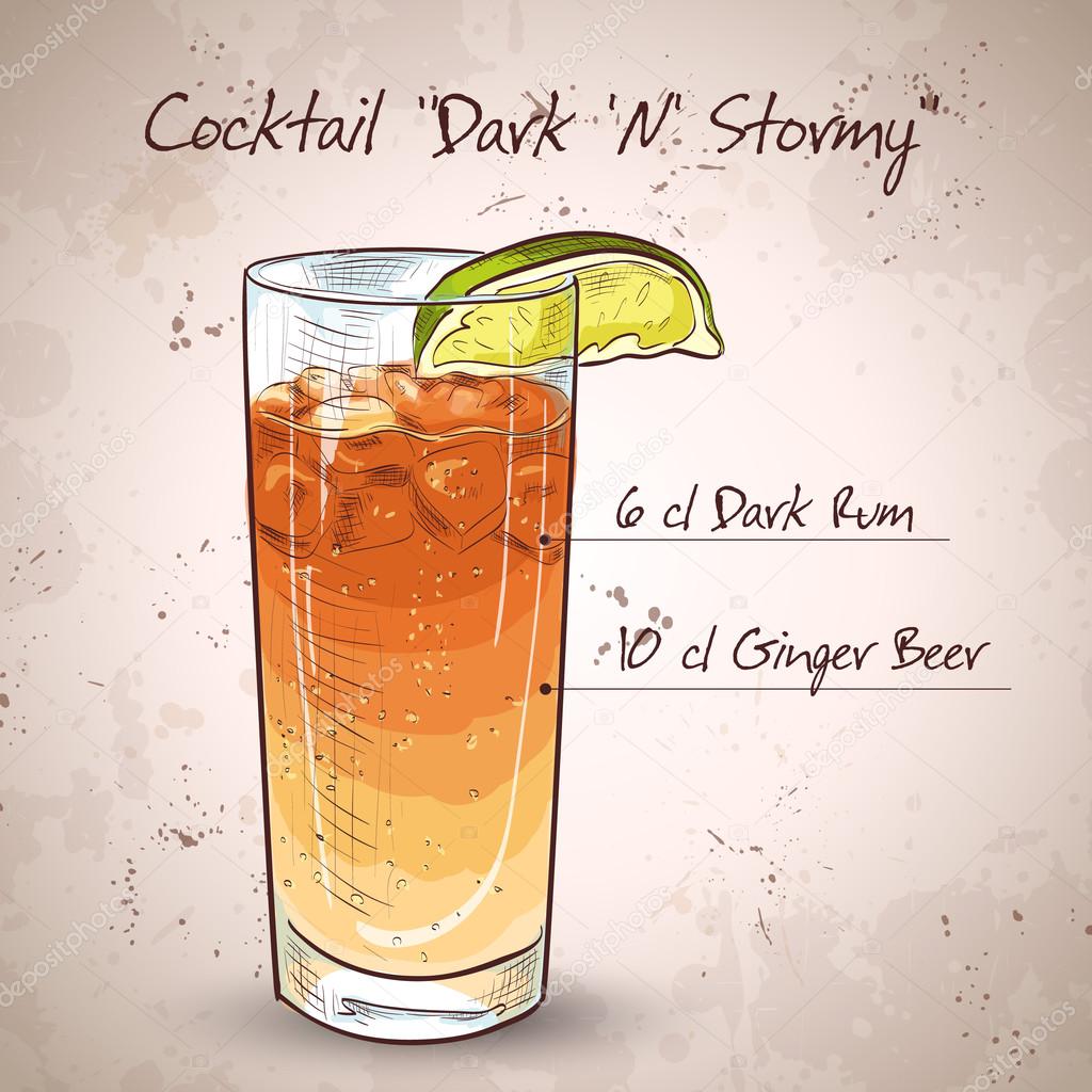 Cocktail Dark N Stormy