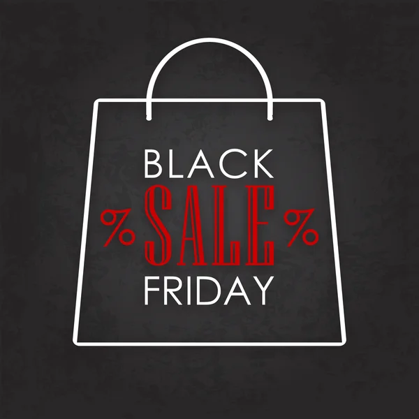 Black Friday verkoop kalligrafische ontwerpen — Stockvector