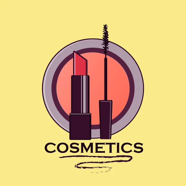 Rótulo de cosméticos para design —  Vetores de Stock