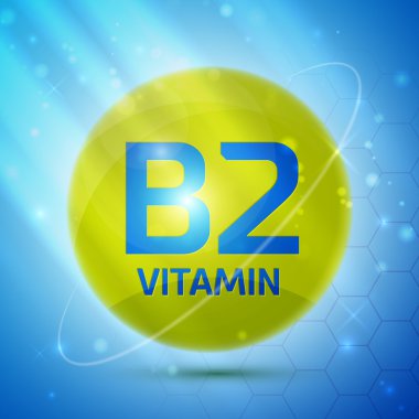 B2 vitamini simgesi