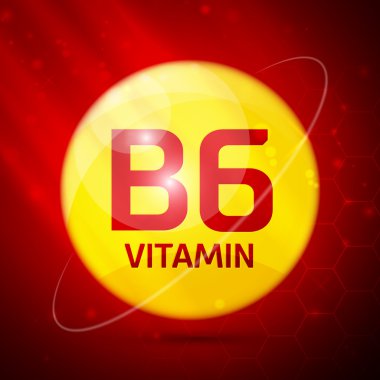 B6 vitamini simgesi