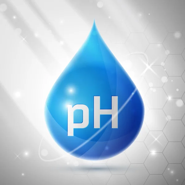 PH-balans pictogram — Stockvector