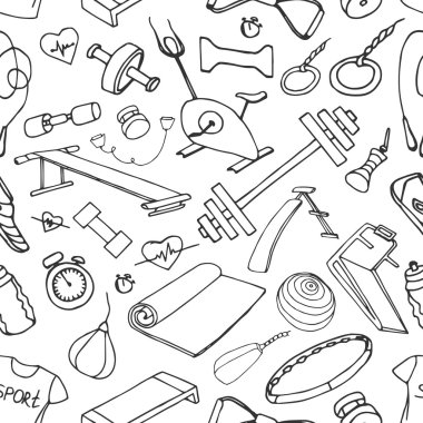 Spor desen dizi doodle