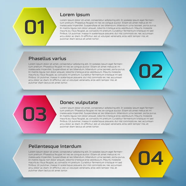 Moderne Infografik-Design-Vorlage — Stockvektor