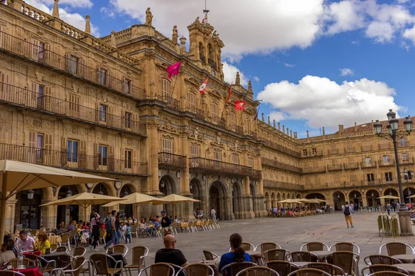 Plaza Mayor Salamanca — Stock Photo, Image