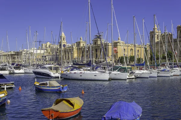 Bay nära Valletta Malta — Stockfoto