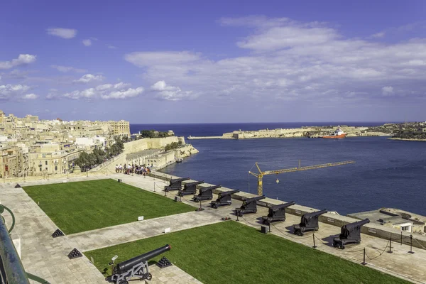 Vy från Valletta Malta — Stockfoto