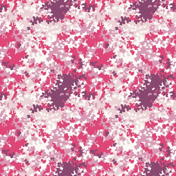 Textura camuflagem rosa — Vetor de Stock