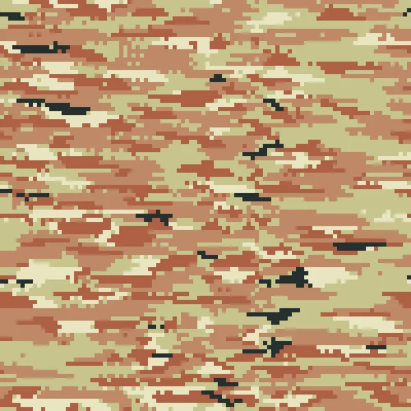 Verpixelte Camouflage-Tapete — Stockvektor
