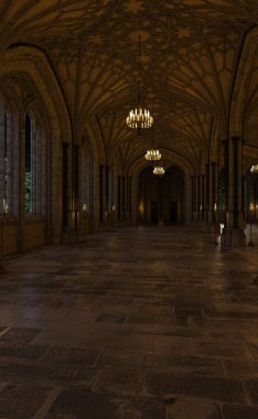 Üniversite Okul Koridoru