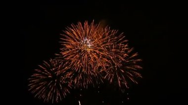 Ses Görüntüsü ile Heyecan verici Havai fişek