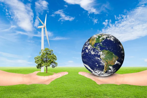 Green Earth concept — Stock Photo, Image