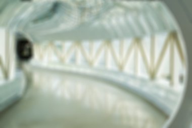 geçit adam için kullanılan bina arasında bulanık görüntü