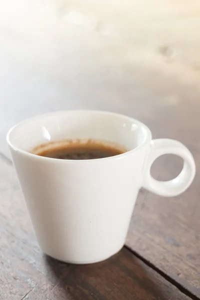 Taza de espresso caliente — Foto de Stock