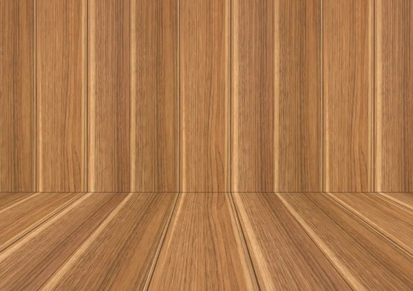 木材のセピア色の背景の遠近法のライン — ストック写真
