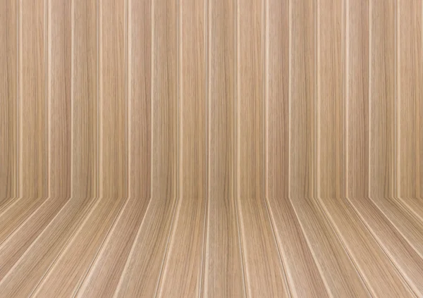 Lignes de perspective de plancher en bois — Photo