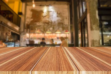 Soyut bulanık Restoran iç arka planı için