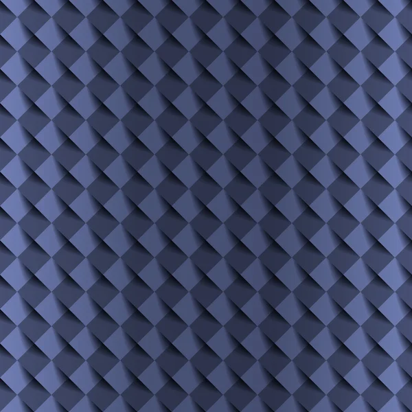 Carré bleu avec ombre fond abstrait — Image vectorielle