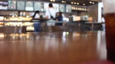 Kahve dükkanı servis ortamı, stok görüntüleri