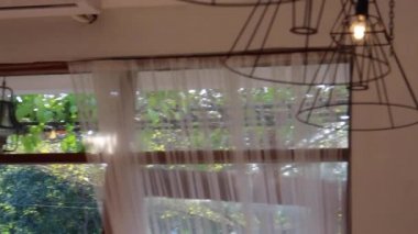 Konforlu kahve dükkanının klasik tarzı, stok görüntüleri.