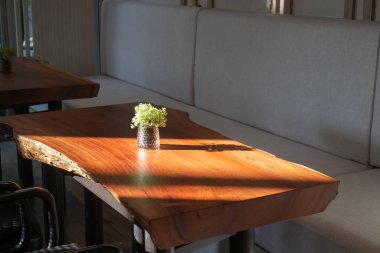 Rahatlama yeşil tatil köyü kafe ve restoran, stok fotoğrafı.