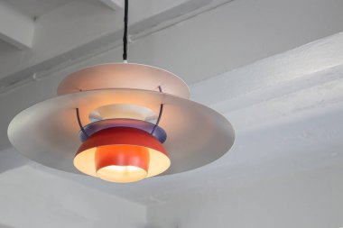 Kahve dükkanı tarzı dekorasyonlar, stok fotoğrafı.