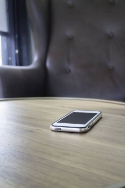 Yaşam alanı ve telefon sosyal bağlantısı, stok fotoğrafı