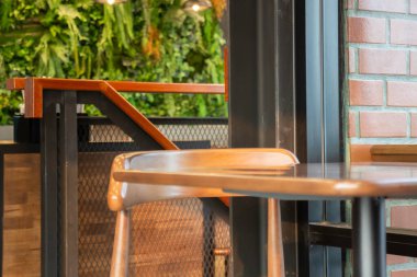 Modern kahve dükkanı tasarımı iç tasarım, stok fotoğrafı